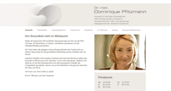 Desktop Screenshot of hno-pfitzmann.de